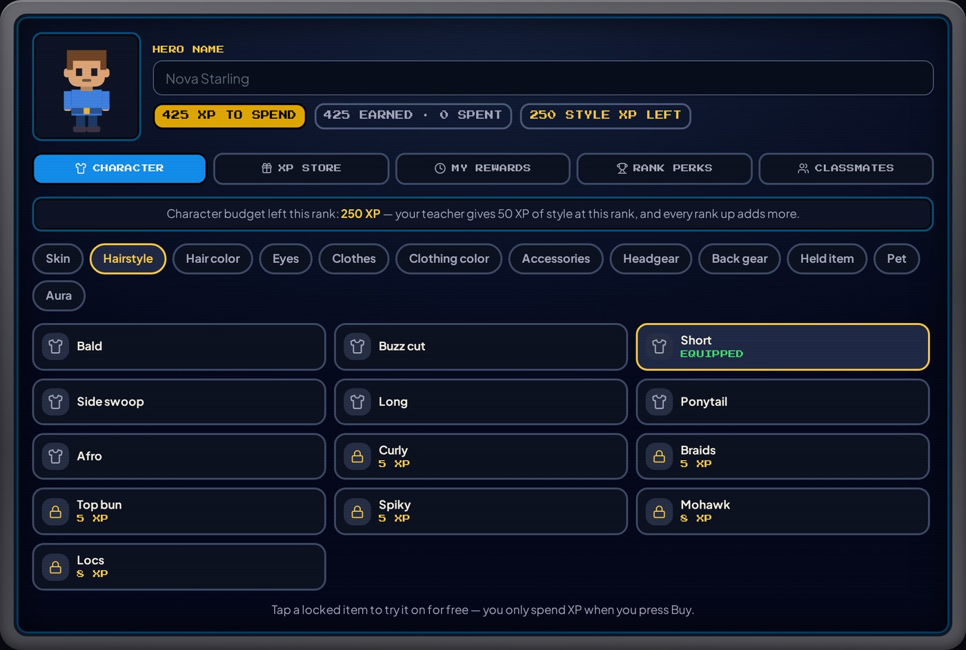 Quests & Character Studio screenshot
